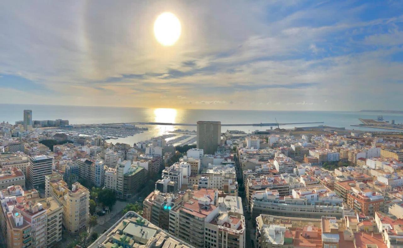 Apartamento Luxury & Top Sea View Alicante Exterior foto